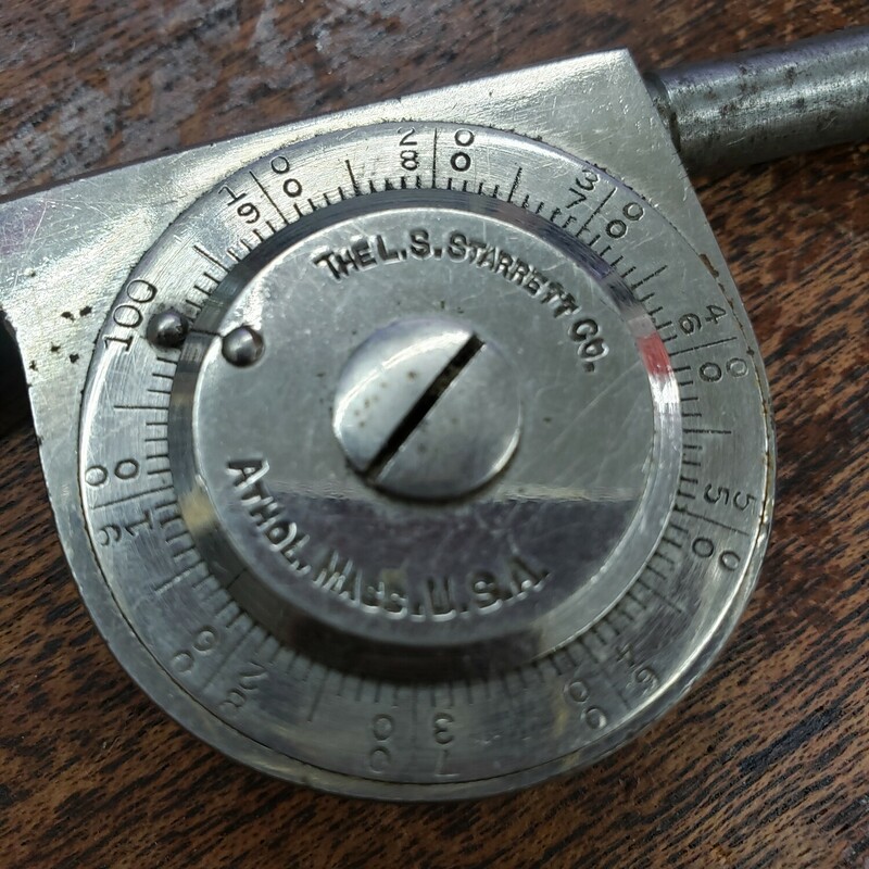 Starret Tachometer, Metal, Size: 4.5