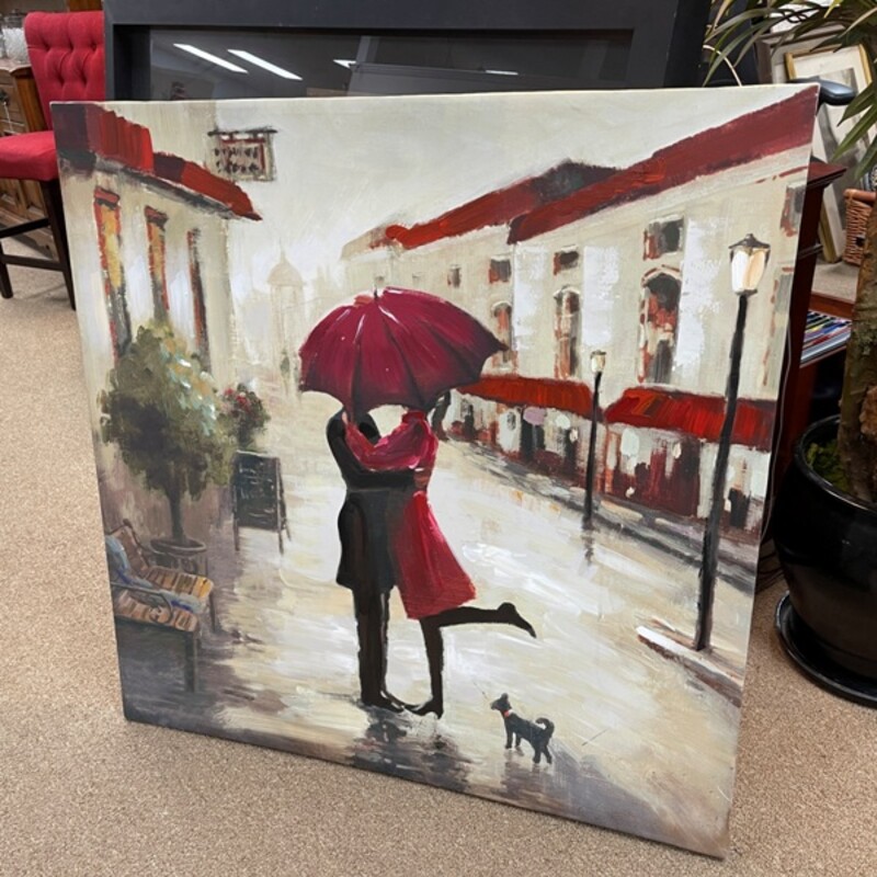 Umbrella Canvas, Size: 40x40