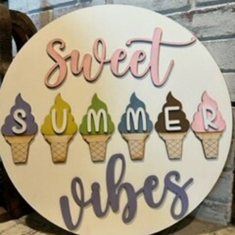 Handmade by a local Vendor.