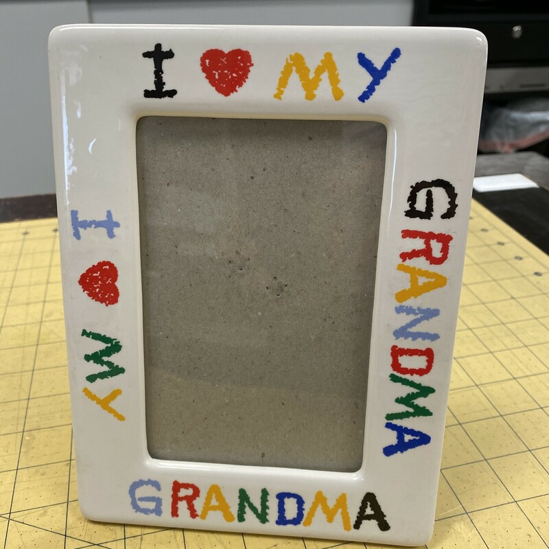 Ceramic Grandma Frame