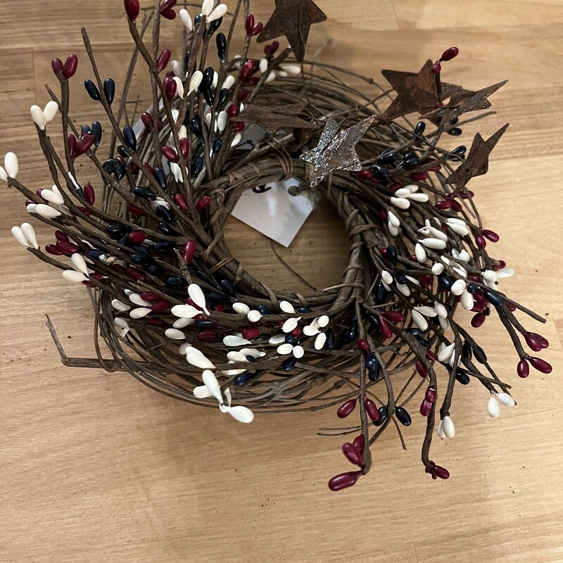 10in country twig wreath