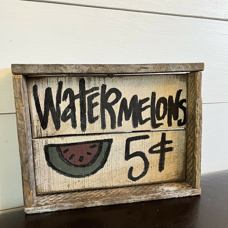 Handmade by a local Vendor.