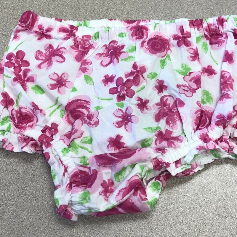 Floral Bloomers, Pink, Size: 6-9M
New!