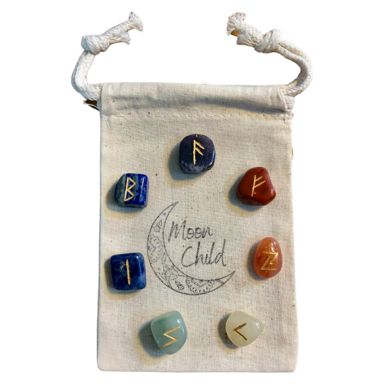 Chakra Stones & Runes Set