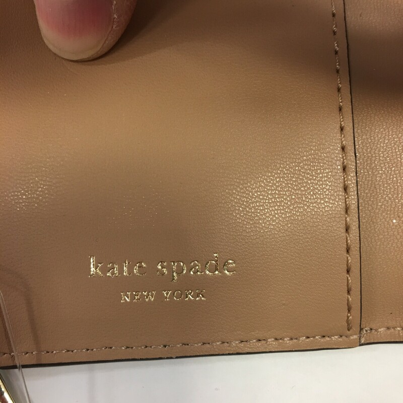 Kate Spade Wallet, Gold Metallic sparkles , Size: N