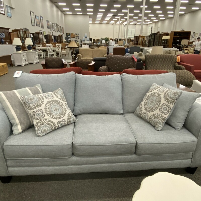Gray Fabric Sofa 4piece