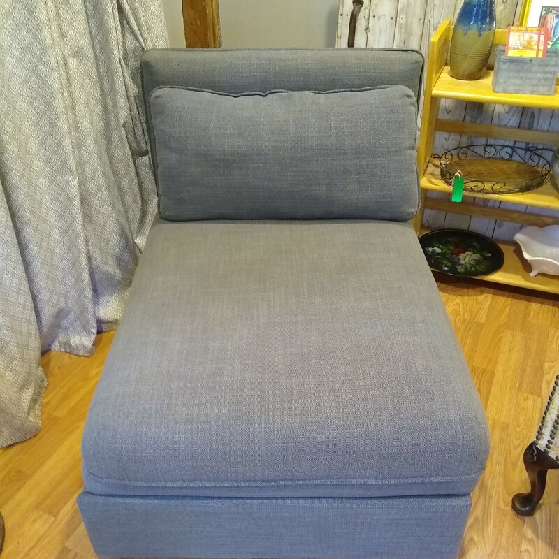 IKEA Blue/Grey ChaiseBed