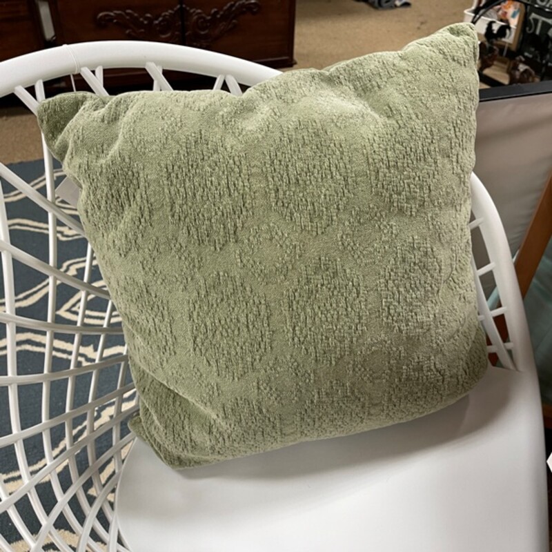Green Pillow, Size: 16x16