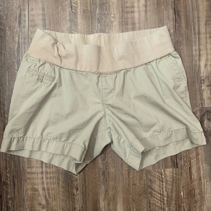 Liz Lange Shorts, Tan, Size: Adult M