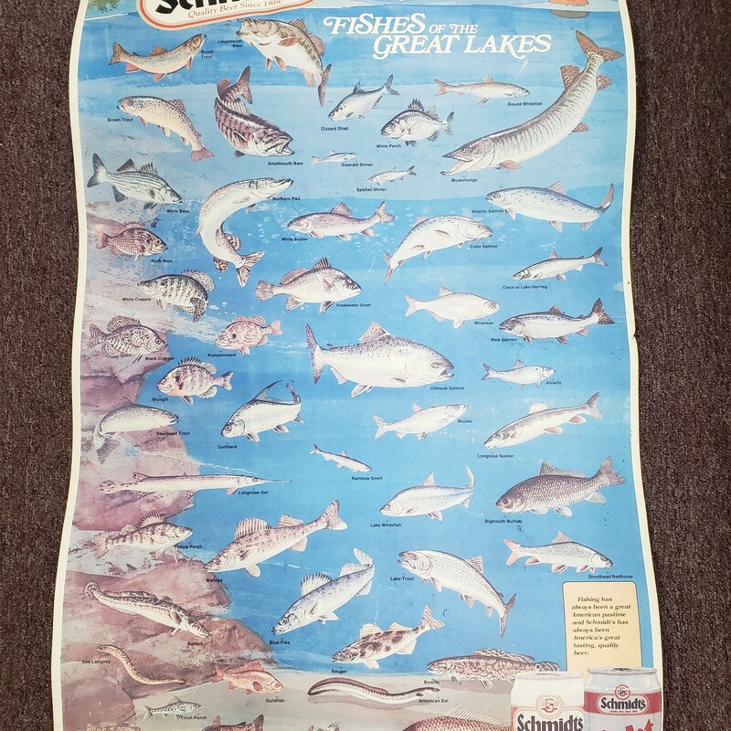 Schmidts Fishing Poster