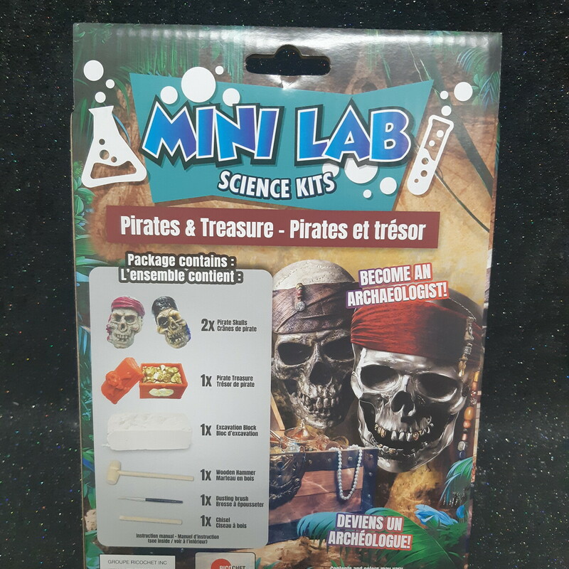 Pirates Science Kit, 8+, Size: Sciencekit