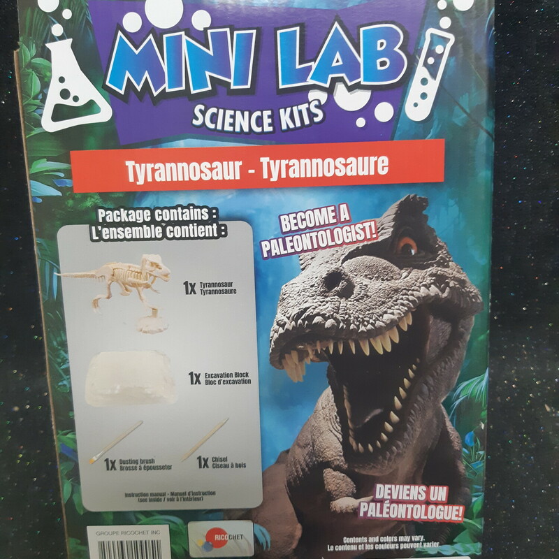 Tyrannosaur Science Kit, 8+, Size: Sciencekit