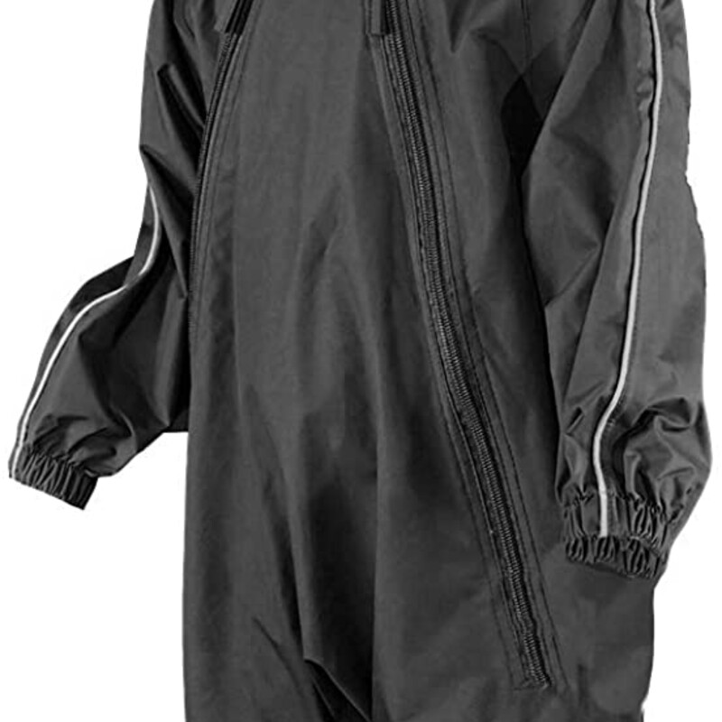 OnePiece Rainsuit S8 N, Navy, Size: Outerwear

Splashy™ Nylon Rainwear is made from a high quality, technically advanced, tight-knit Nylon fabric which makes it lightweight, comfortable, flexible, waterproof, wind-proof and breathable so kids can still have fun playing outside even on a rainy day.

Jumping into puddles, making mudpies, and enjoying the outdoors in any kind of weather has never been more comfortable. The bright colors and reflective strips helps to keep kids safe on a gray day or even at night. Don't let a little rain keep your kids from playing outside!

With strong attention to detail and children’s needs in mind, Splashy™ is the perfect solution for rainy days or messy events of all kinds. Rain, wind, snow and mud have met their match with Splashy™ Rainwear!