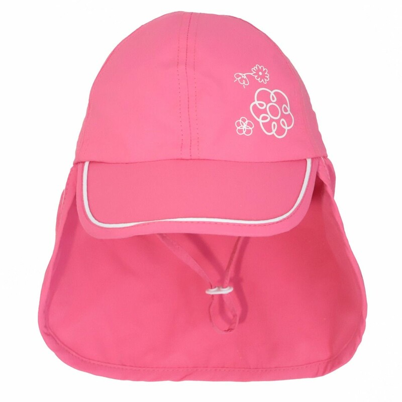 Hat With Flap 3-5 H Pink