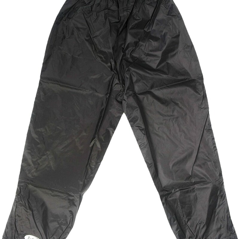 Rain Pants Bl 2t, Black, Size: Rainwear