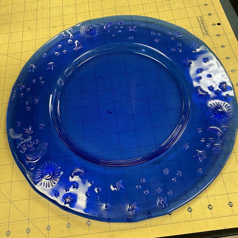 Pressed Glass Platter