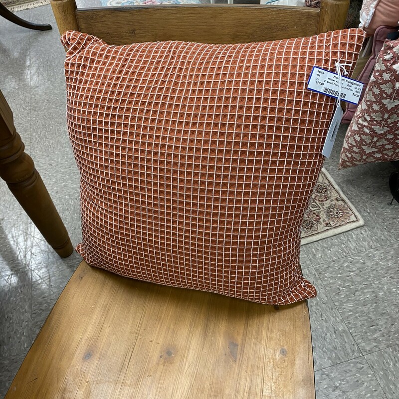 Small Check Accent Pillow