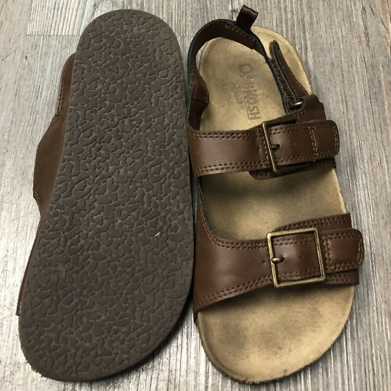 Osh Kosh Sandals, Brown, Size: 13Y