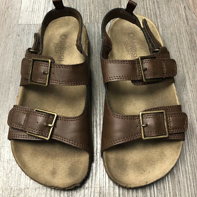 Osh Kosh Sandals, Brown, Size: 13Y
