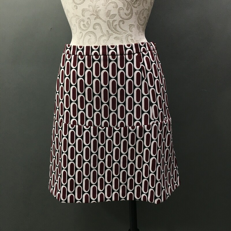 Michael Kors Mini Skirt, Pattern, Size: 8
Michael Kors 243255 Womens Reyes Caps Casual A-Line Mini Skirt Merlot Size 8
7.2 oz