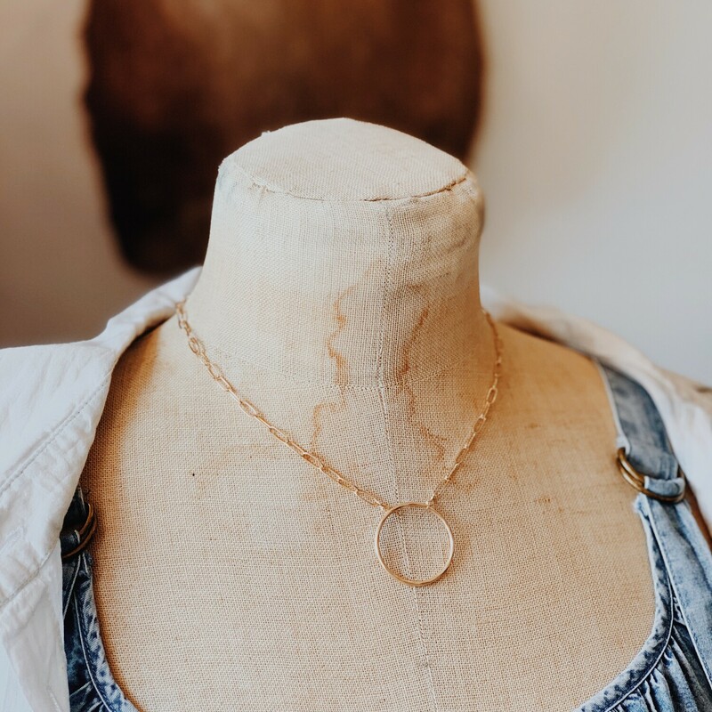 This beautiful necklace is on a 17 inch chain with a 3 inch extender!