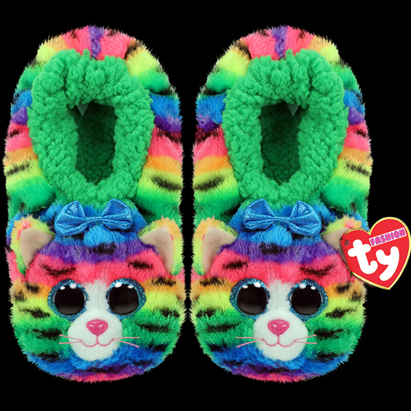 Tigerly Cat Slippers Smal, 11-13, Size: Footwear