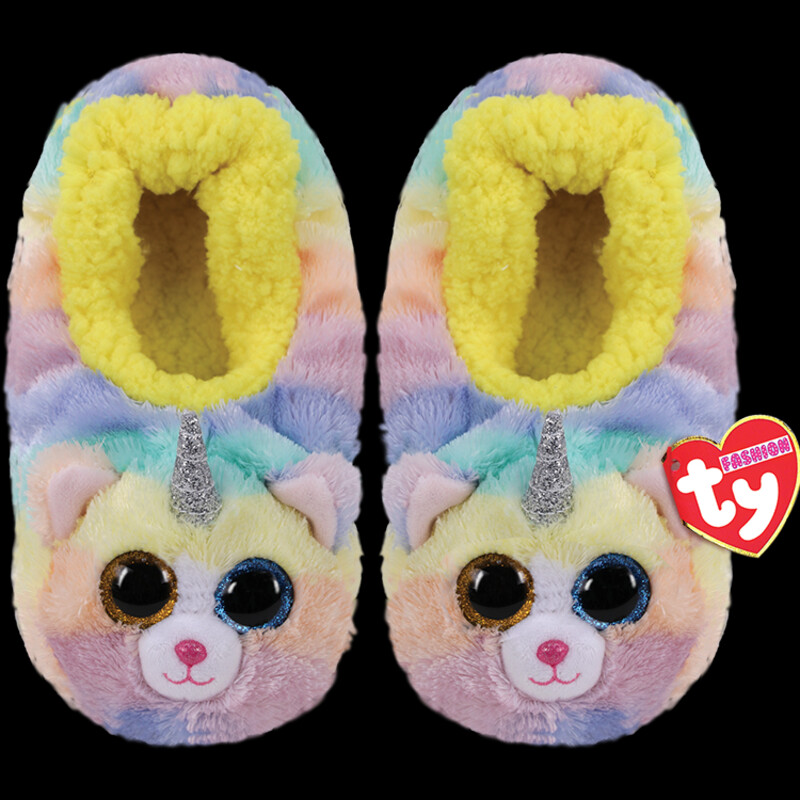 Heather Cat Slippers Smal