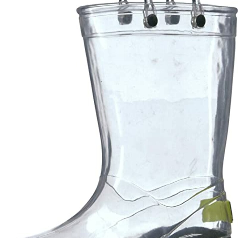 Clear Boots Size 11-12, 11-12, Size: Footwear