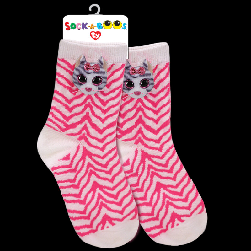 Kiki The Cat Socks, 3-12, Size: Footwear