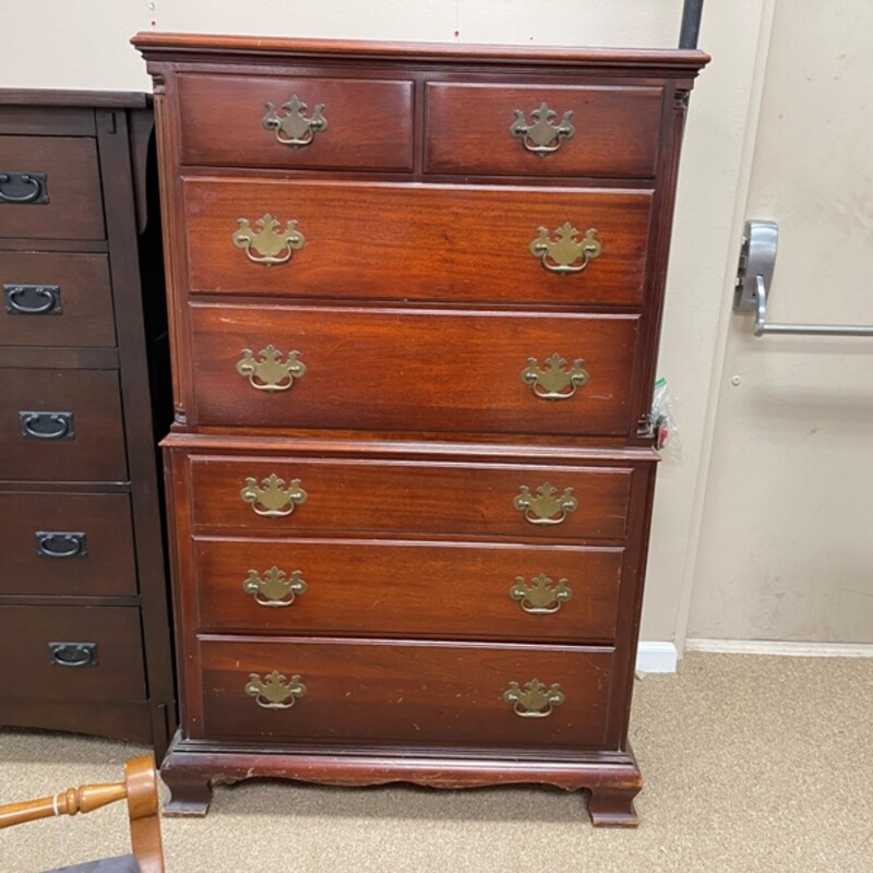 Vintage Chest Of Drawers, Size: 34x21x56