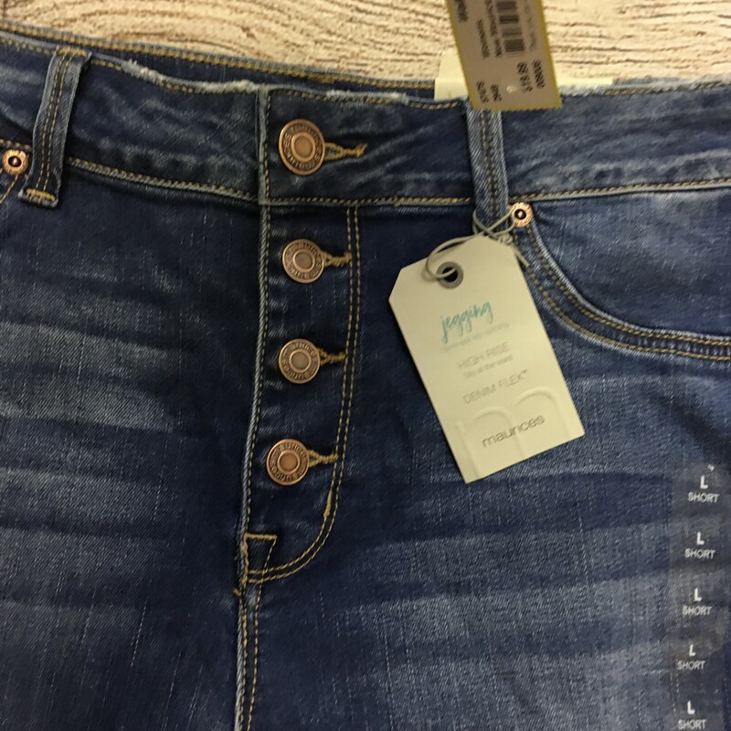 New Maurice buttone fly Jeans, Denim, Size: Large
