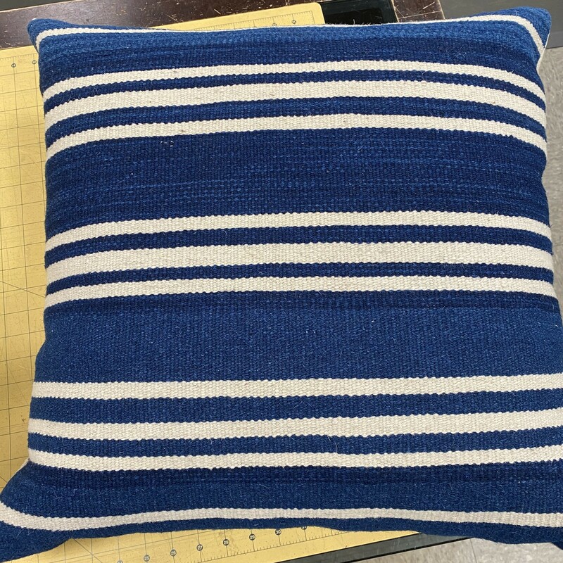 Wool Kilim Stripe Pillow
