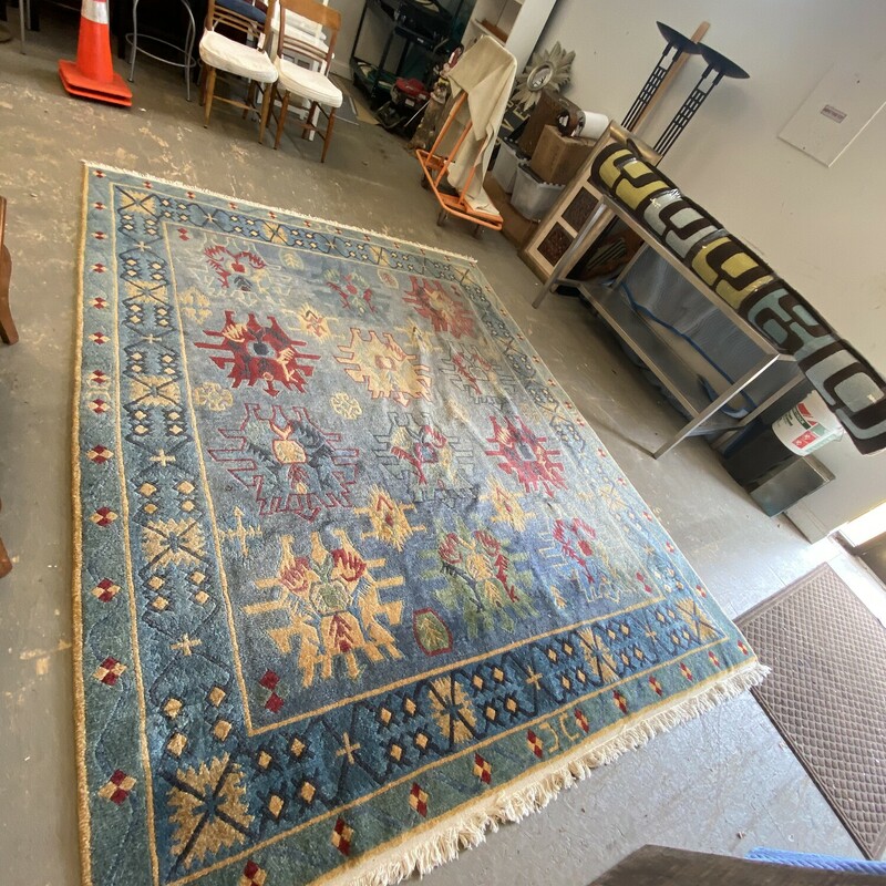 Wool Hand Knotted Rug