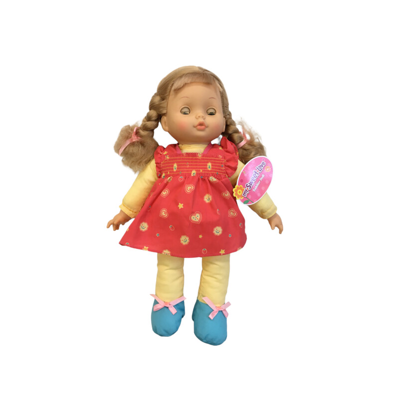 Toddler Doll (Blonde) NWT