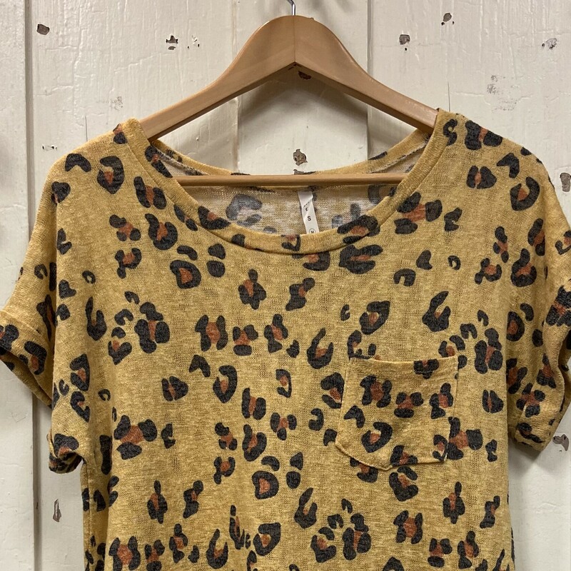 Yllw Leopard Top