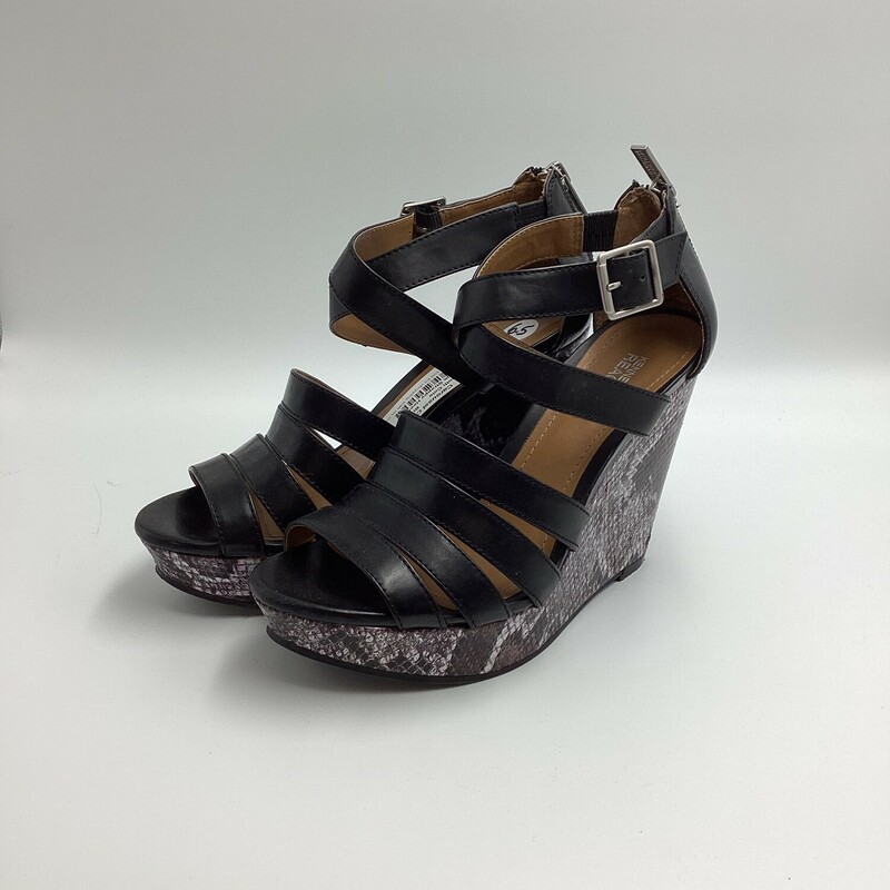 Wedge Strappy Heels