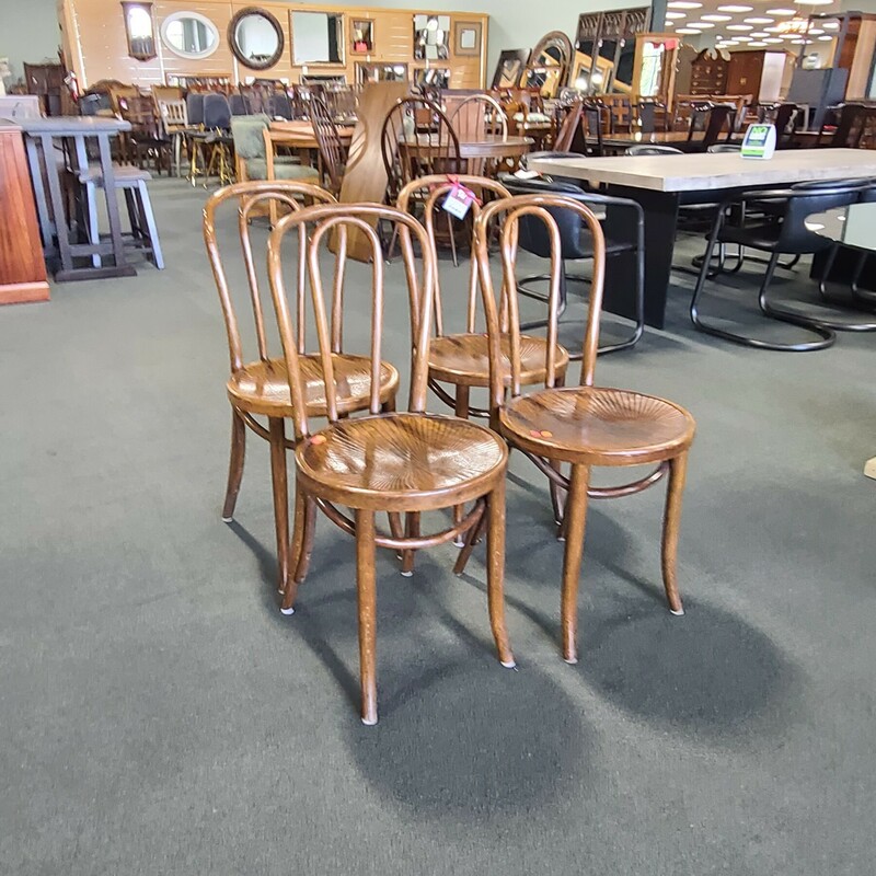 SET OF 4 SIDE CHAIRS