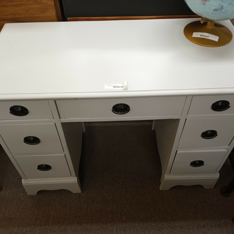 Gray Painted Desk