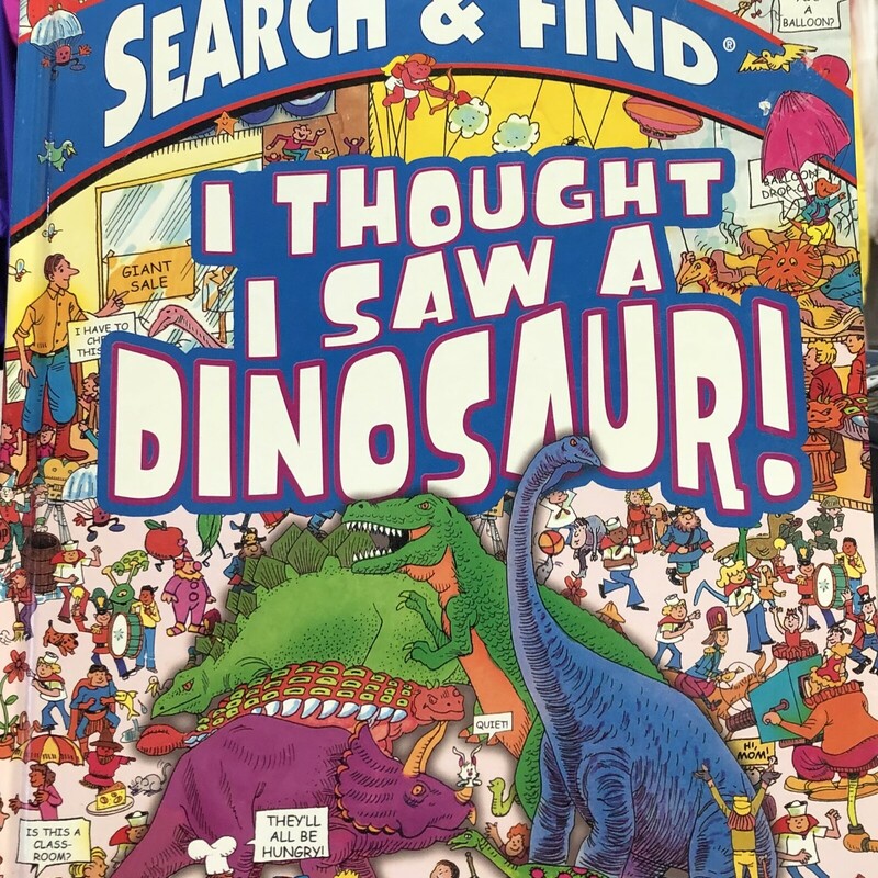 Search & Find Dinosaur, Multi, Size: Hardcover