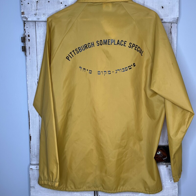 Pittsburgh Jacket, Yellow, Size: None