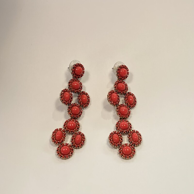 Red Convertible Earrings
