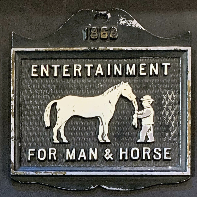 Entertainment For Man And Beast Pub Sign - $12
Metal 5 In x 5 In