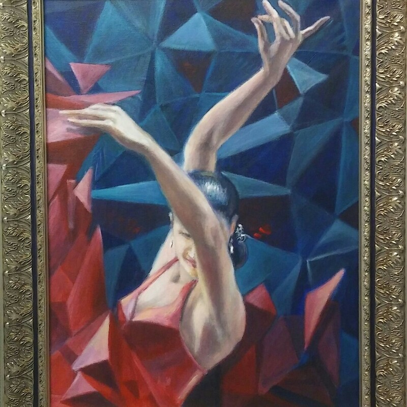 Flamenco Dancer 1
Acrylic on Canvas Framed
Vinnie Bumatay
18 x 24 (Inches) Image