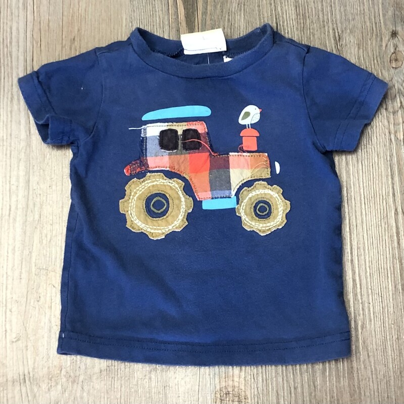 First Impression Tee, Blue, Size: 3-6M