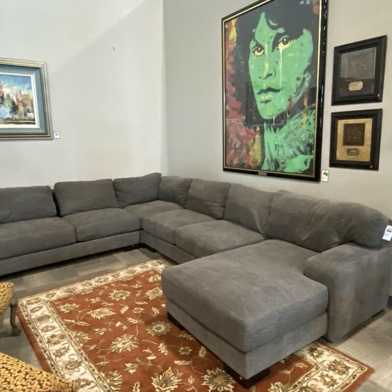4pc Grey Sectional