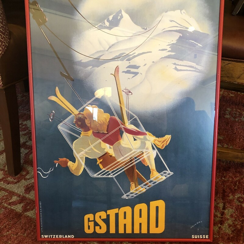 GSTADD Ski Poster,

26 L x 18 W