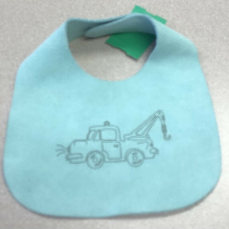Drooly Baby Bib, Green, Size: None