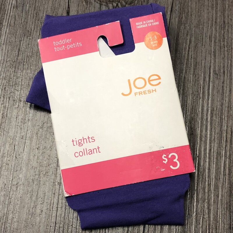 Joe Fresh Tights, Purple, Size: 1-3Y