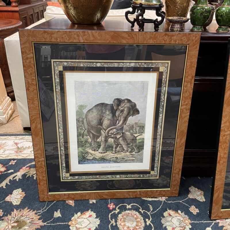 Elephants Print, Size: 29x33