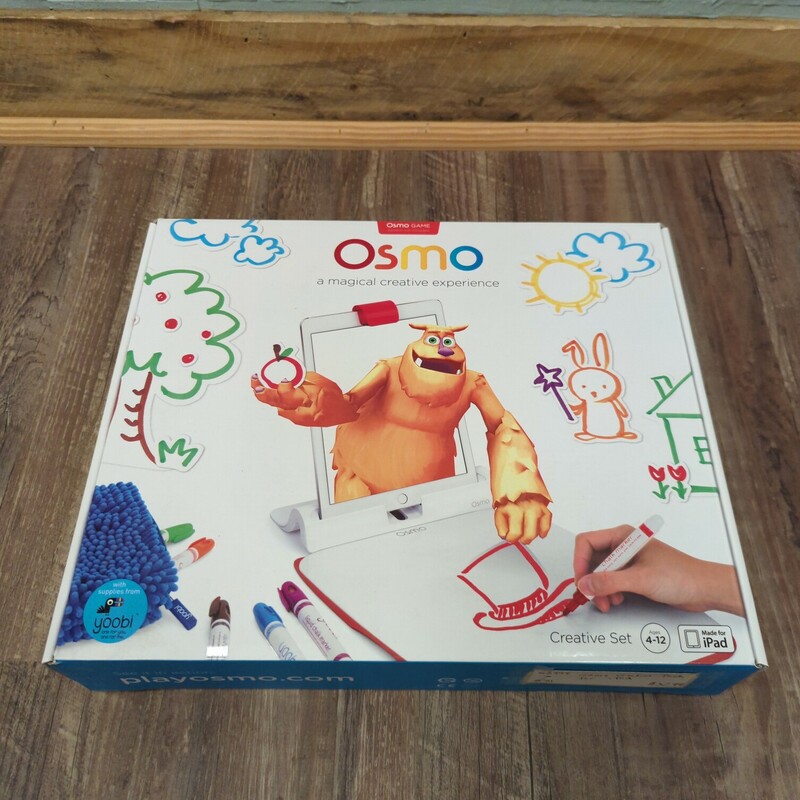 Ipad Osmo Creative Pack, White, Size: Toy/Game